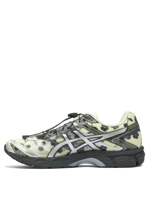 Asics Black Yellow Low Top Sneakers