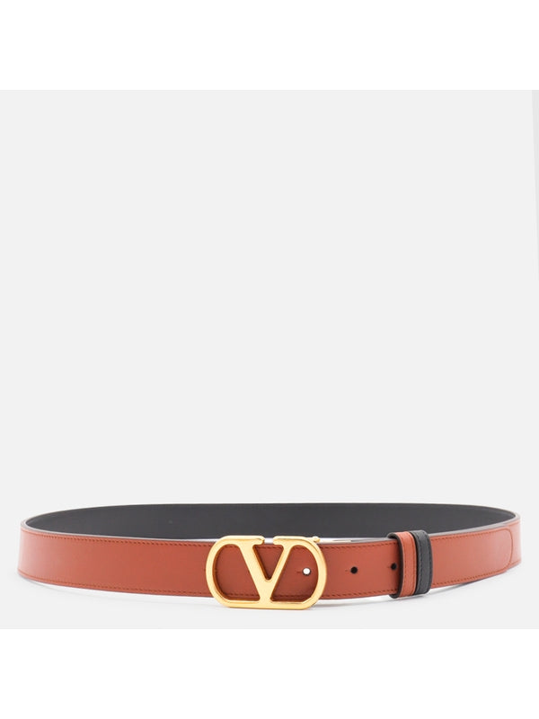 Valentino Brown Leather Belts