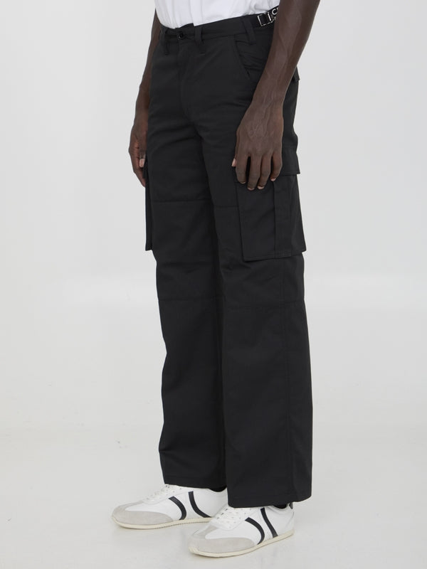 Cotton Blend Cargo Pants