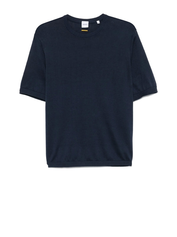 Aspesi Blue Half Sleeve