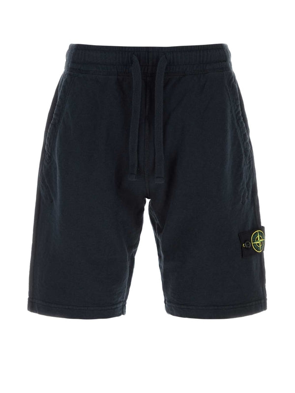 Wappen Patch Drawstring Cotton
  Shorts