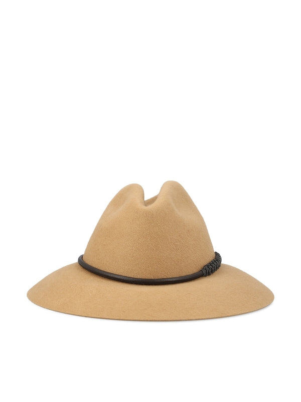 Monili Band Felt Fedora - Jente