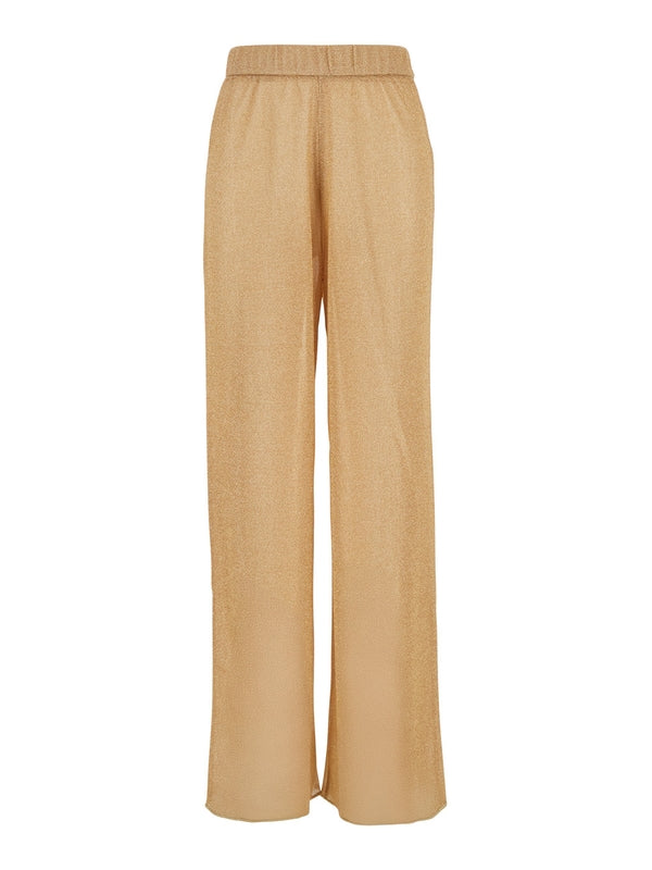 LUMIERE Metallic Banded Pants