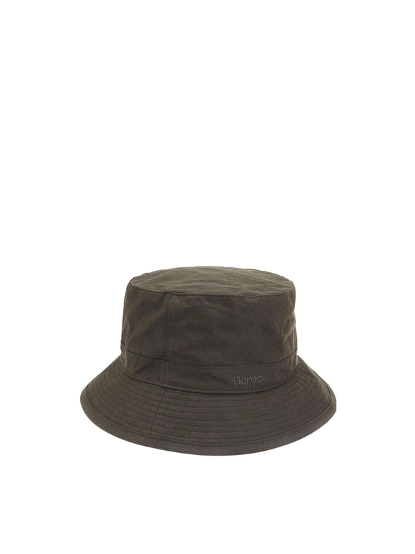 Logo Patch Cotton Bucket Hat