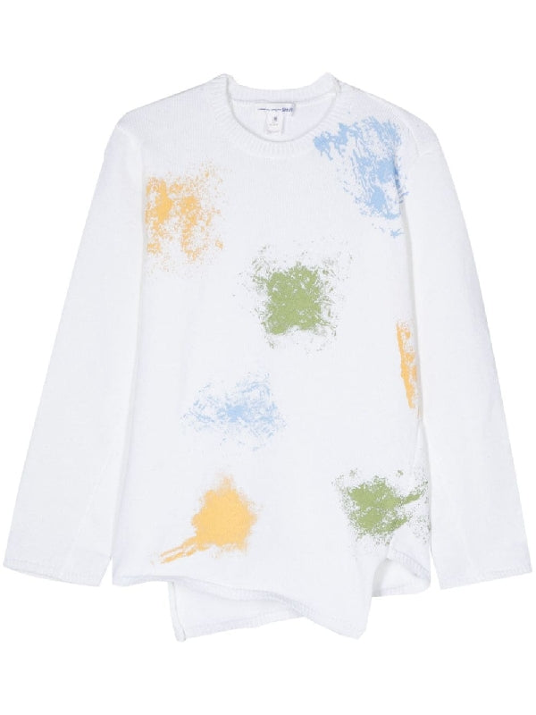 Spray Printing
  Long Sleeve Top