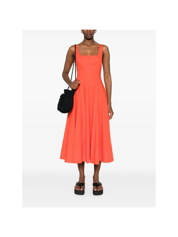Wells Sleeveless Midi Dress