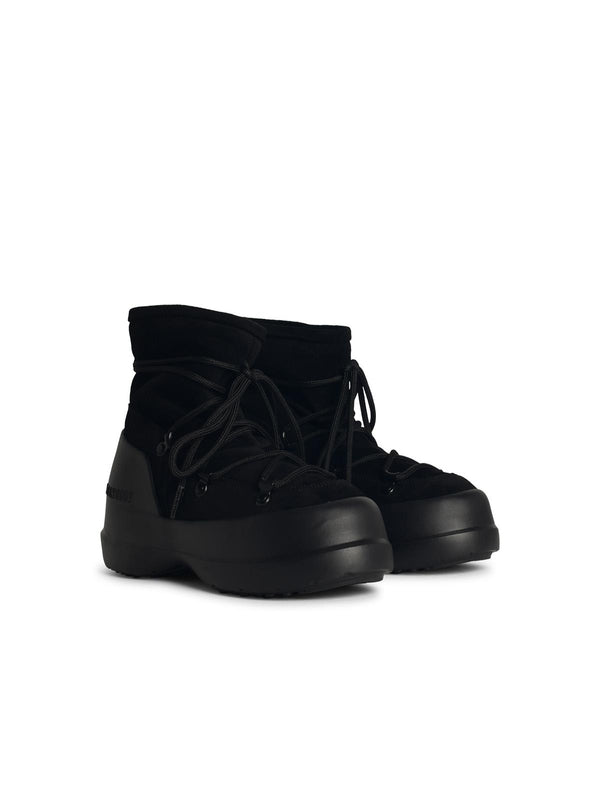 Luna Logo Lace-Up Boots