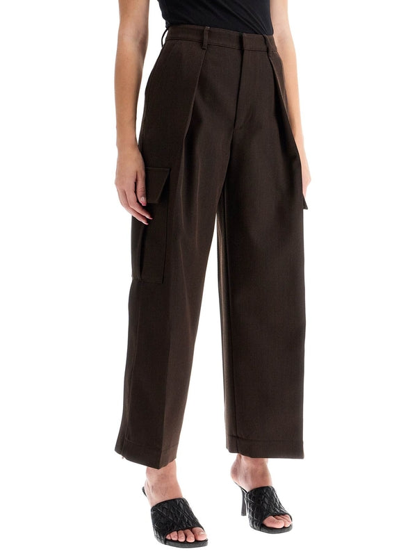 BURBERRY - Wool Cargo Pants - Jente