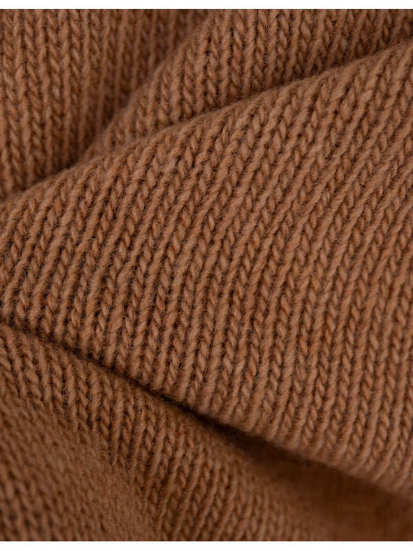 V-neck Wool Cashmere Knit