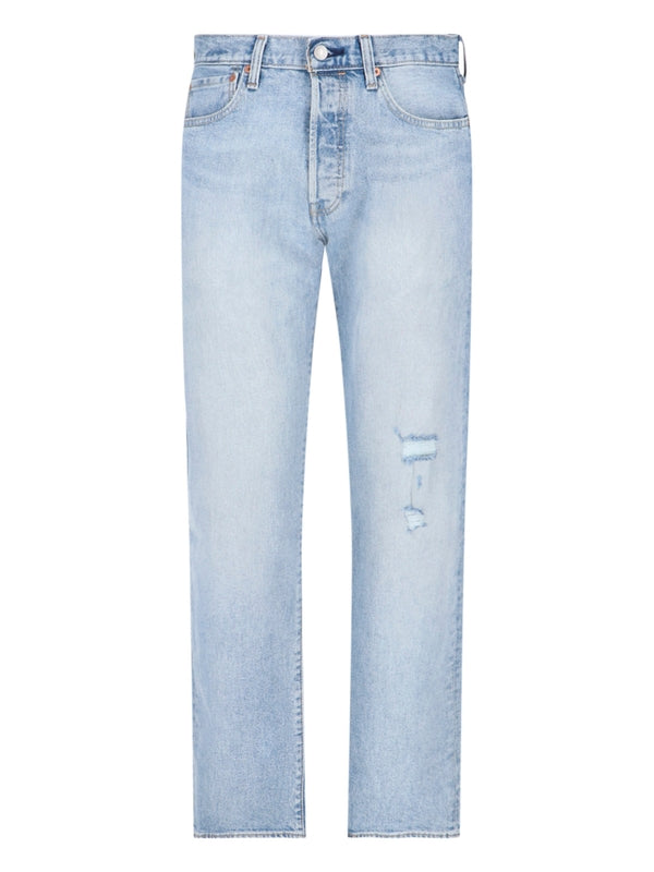 Levi'S Skyblue Denim Pants