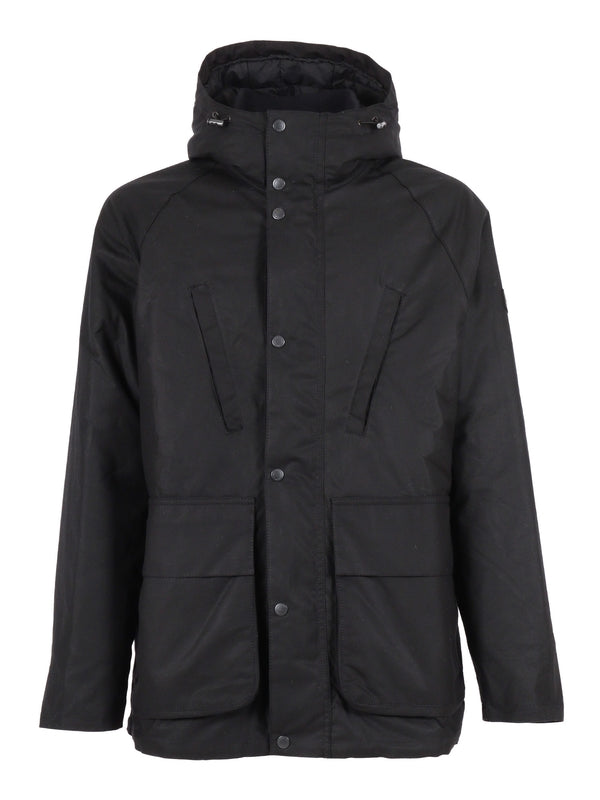 Barbour Black Parka