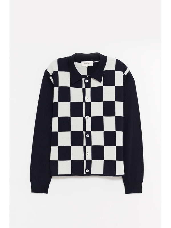 Second/Layer Navy Cardigans