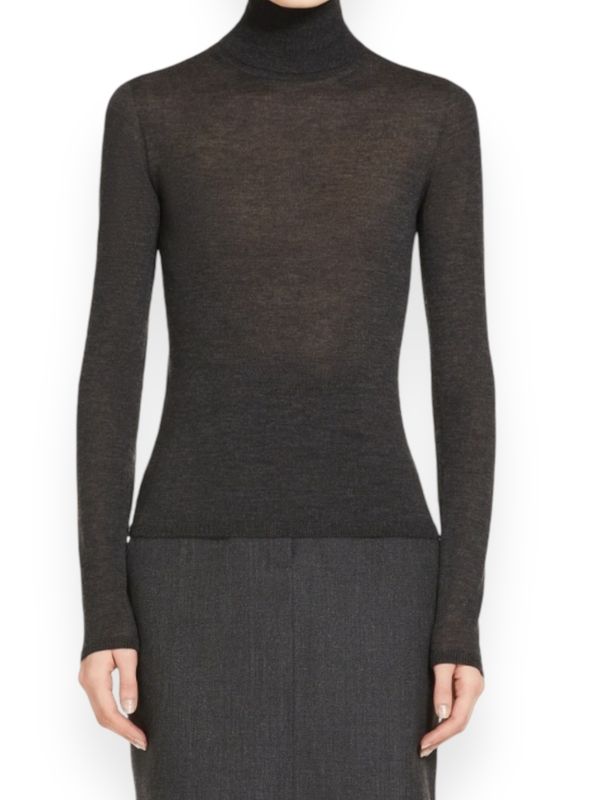 Adda High-Neck Cashmere Knit