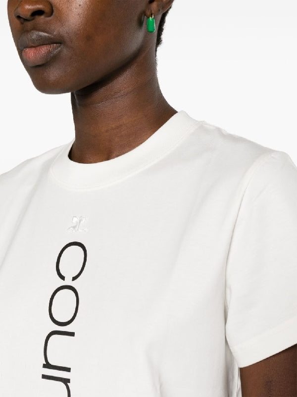 Logo Printing Cotton Short Sleeve T-Shirt