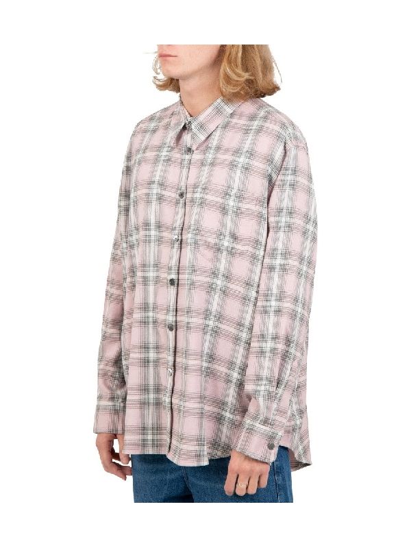 Wool Blend Check Shirt