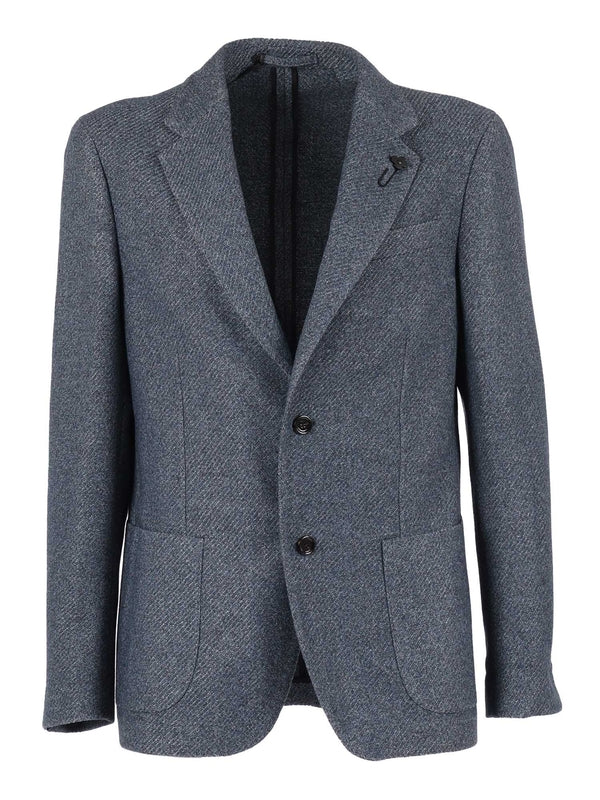 Lardini Grey Tailored Jackets