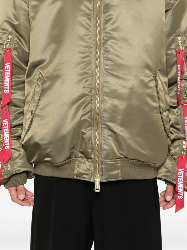 Reversible
  Cargo Pocket Bomber Jacket