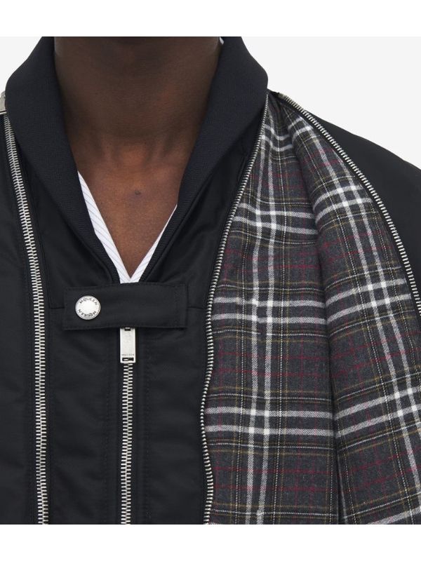 Alexander Mcqueen Black Bomber