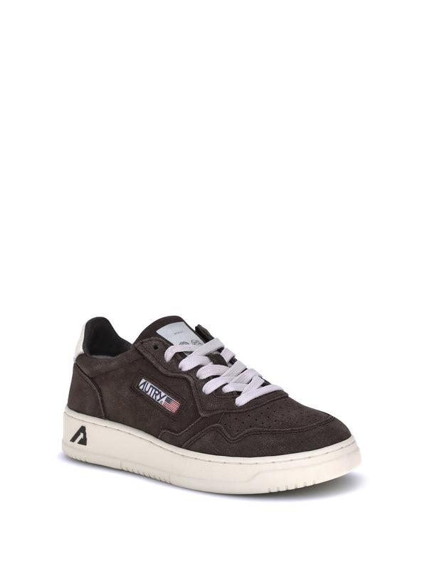 Autry Brown Low Top Sneakers