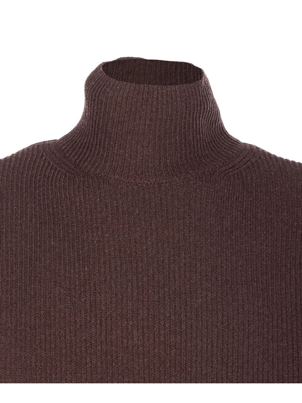 Super Fine Wool Rib Sweater