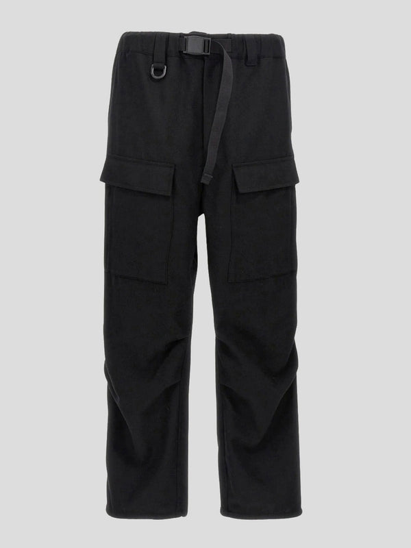 Wool Belt Cargo Pants