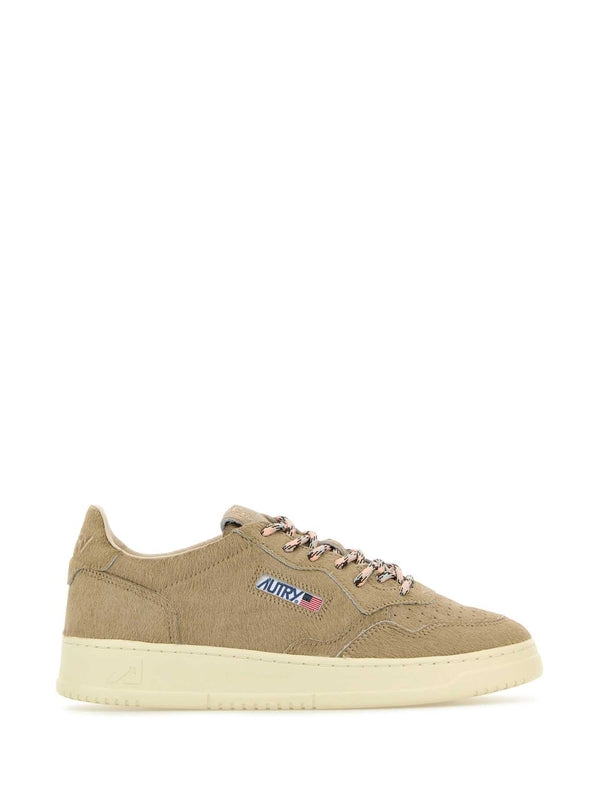 Autry Beige Low Top Sneakers