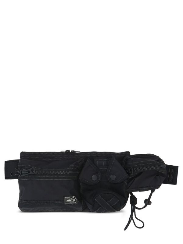 Logo Patch Nylon Belt Bag