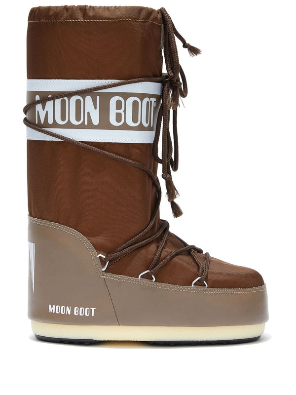 Moonboots Brown Lace-Up Boots