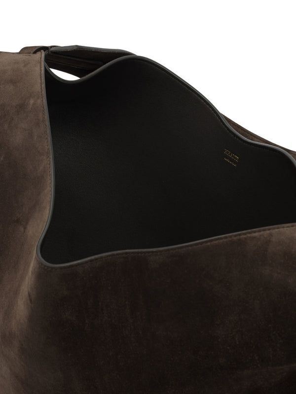 Lotus Brown Tote Bags