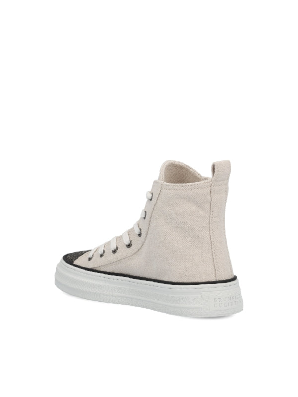 Monili Toe High-top Sneakers