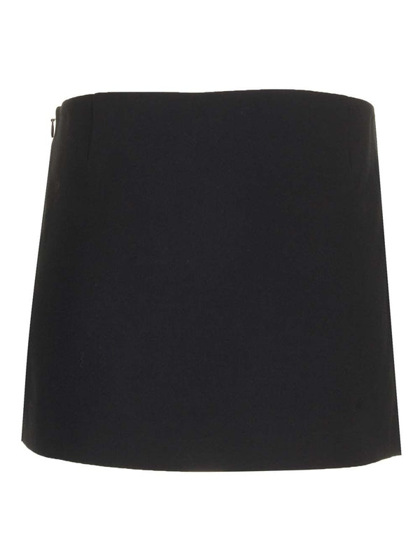 Wool Mini Skirt