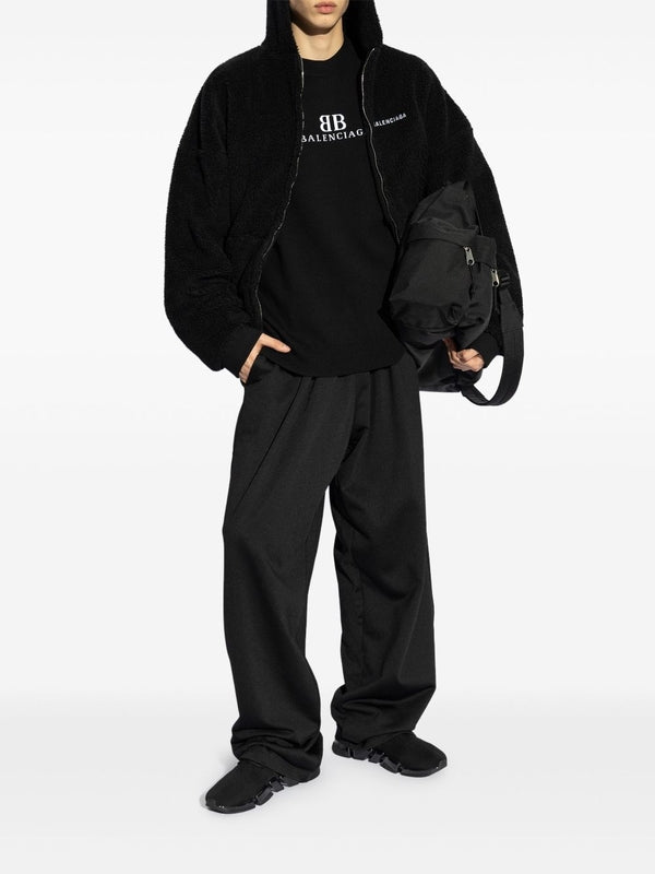 BB Jacquard Logo Wool Knit