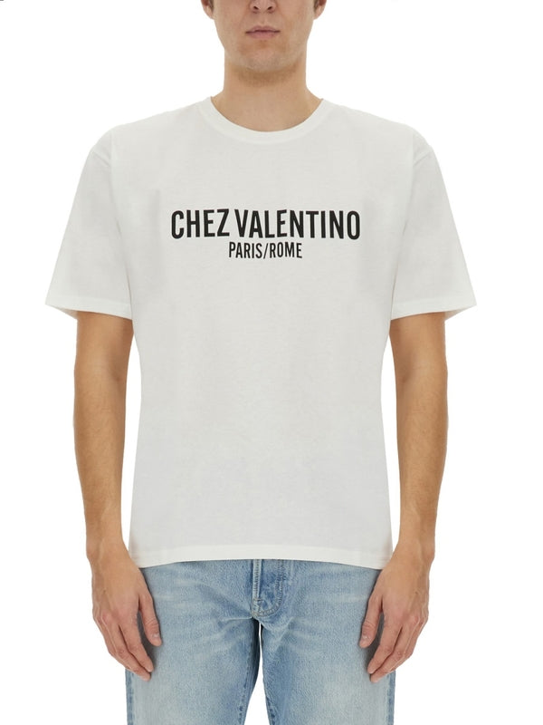 Valentino White Half Sleeve