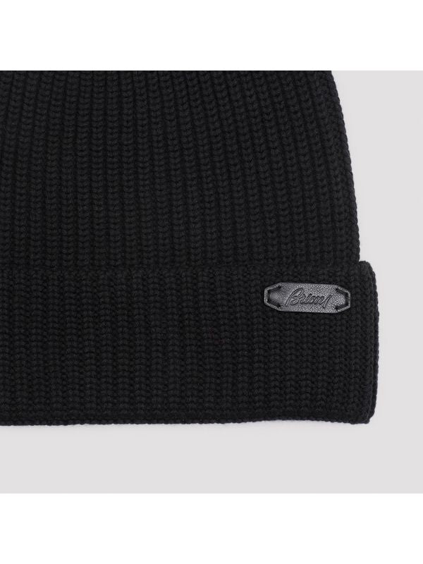 Logo Patch Wool Beanie