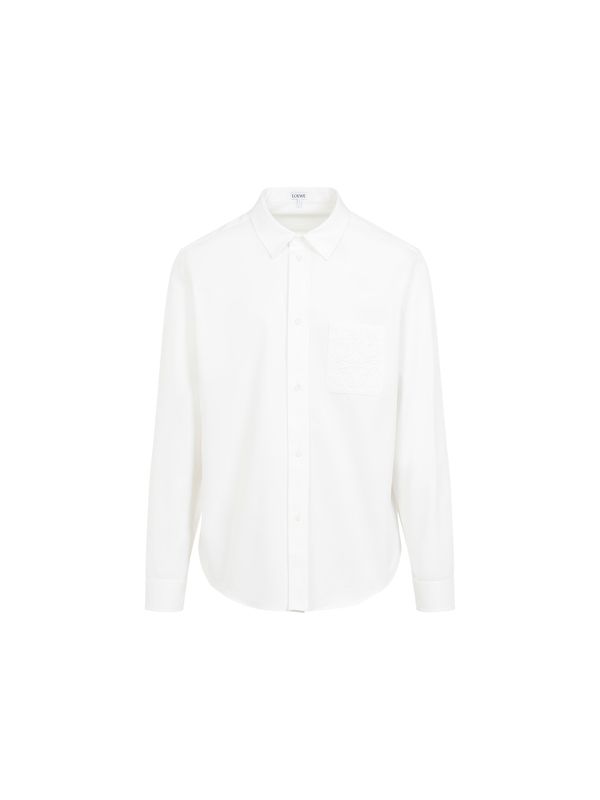 Anagram Pocket Cotton Shirt