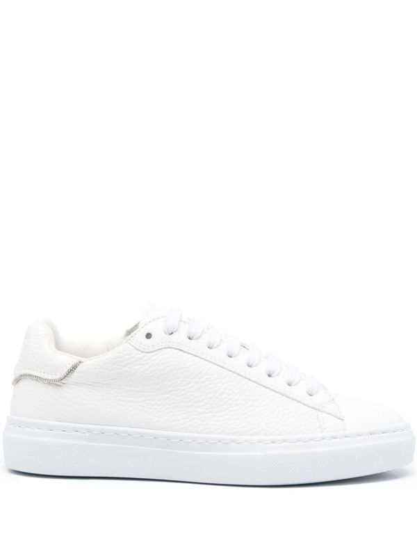 White Low Top Sneakers