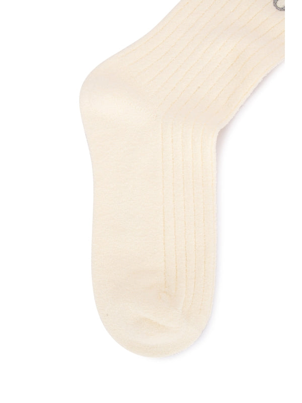 Erl Logo Embroidered High Top Socks