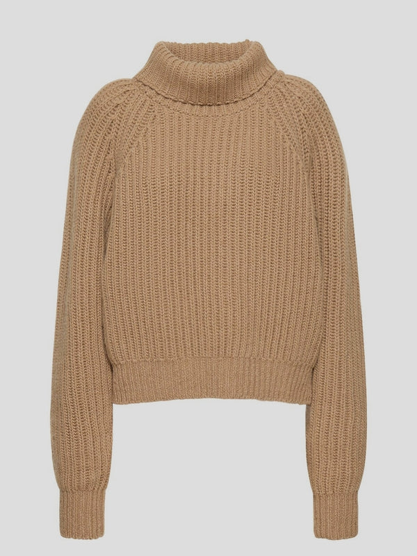 Beige Wool Knit