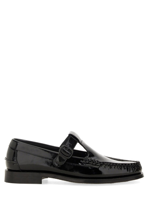 Black Calfskin Loafers