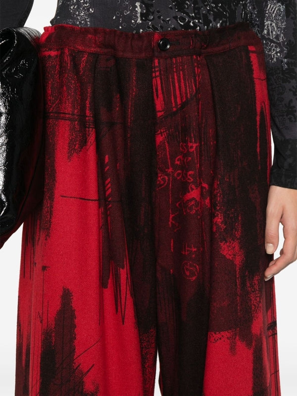 Yohji Yamamoto Red Pants