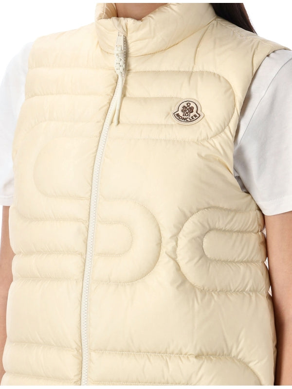 Xihu Logo Patch Padding Vest