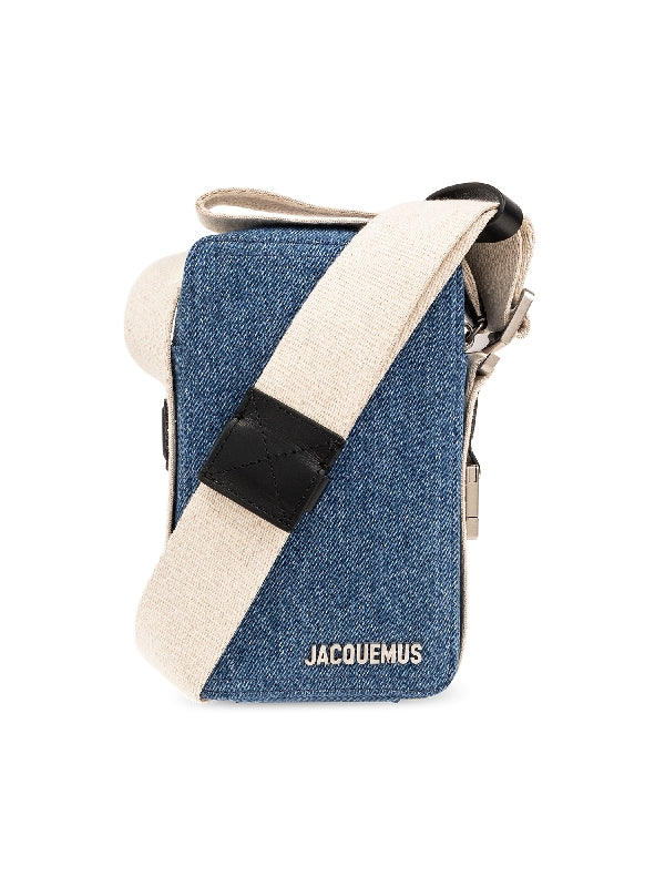 Vertical
  Messenger Crossbody Bag