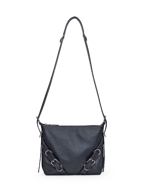 Boayu Buckle Detail Leather Crossbody Bag