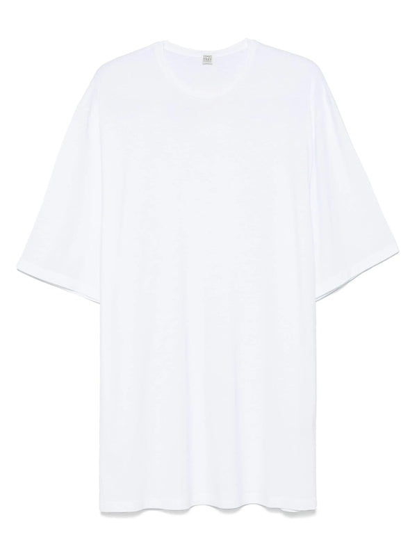 Toteme White Short Sleeve T-Shirt