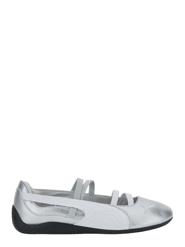 Puma Silver Flat Shoes