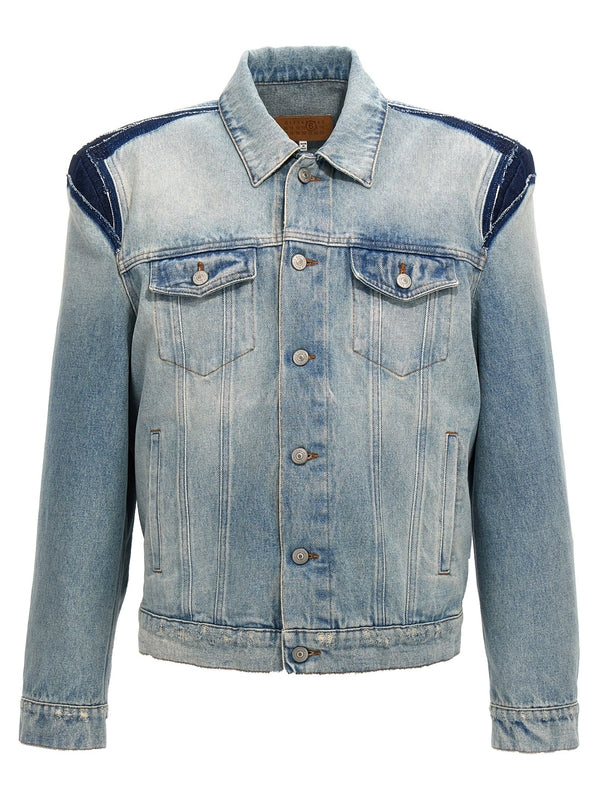 Back Stitch Denim Jacket