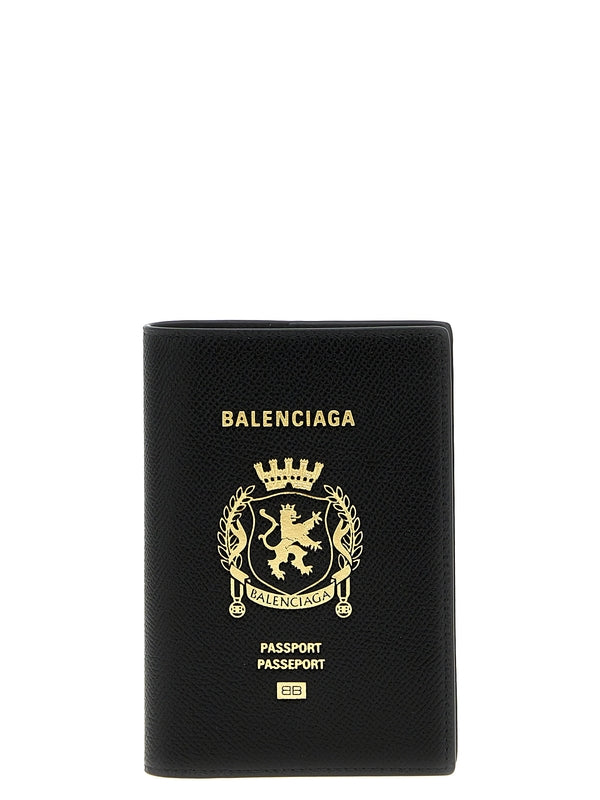 Balenciaga Black Card Holders