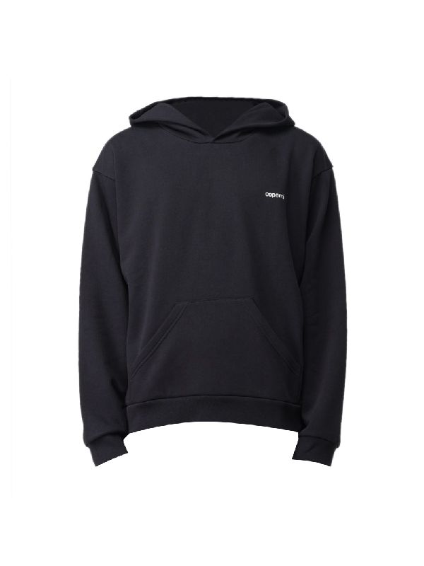 Chest Logo Cotton Hoodie