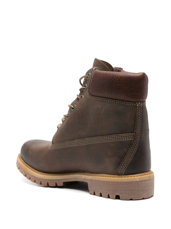 Timberland Brown Lace-Up Boots