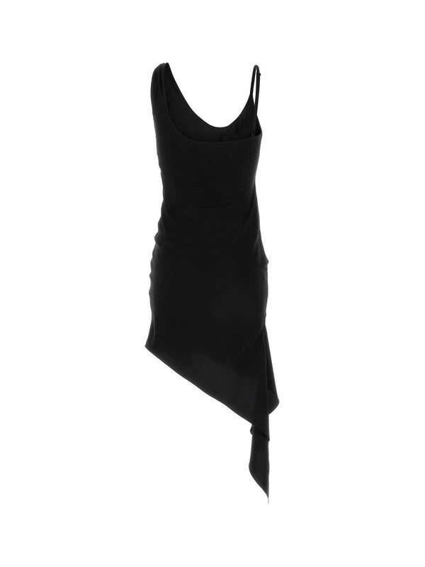 Asymmetric Sleeveless Dress